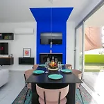 Semesterbostad Palmove Renovated Meneou House Larnaca